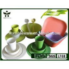 ECO Friendly Bamboo Fiber Dinner Sets